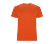 Katoenen t-shirt met logo 190 g/m² Roly Direct Stafford kleur oranje