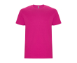 Katoenen t-shirt met logo 190 g/m² Roly Direct Stafford kleur roze