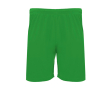 Korte sportbroek van polyester 140 g/m² Roly Direct Dortmund kleur groen