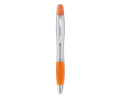 2-in-1 pen en markeerstift kleur oranje