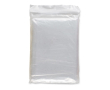 Opvouwbare poncho met opdruk kleur doorzichtig