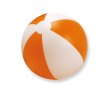 Reclame strandbal voor bedrijven kleur oranje