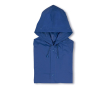 Te bedrukken plastic regenjas kleur blauw