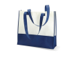 Stoffen tas om te bedrukken met logo kleur blauw