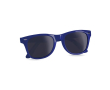 Zonnebril met je eigen logo kleur blauw
