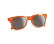 Zonnebril met je eigen logo kleur oranje