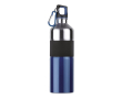 Aluminium fles voor reclame kleur blauw