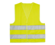 Veiligheidsvest met opdruk voor kinderen kleur geel