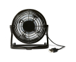Design USB-ventilator voor reclame kleur zwart