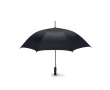 Windbestendige unicolor paraplu van 23\" kleur zwart