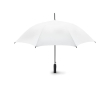Windbestendige unicolor paraplu van 23\" kleur wit