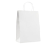 Te bedrukken grote papieren tas kleur wit