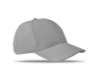 Cap met logo voor bedrijven kleur grijs