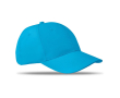 Cap met logo voor bedrijven kleur turkoois