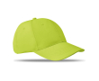 Cap met logo voor bedrijven kleur limoen groen