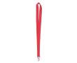 Goedkope keycords met logo (2cm) kleur rood