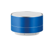 Stijlvolle bluetooth speaker met logo kleur koningsblauw
