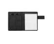 A5 schrijfmap met powerbank kleur zwart