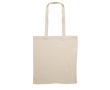 Reclame tasjes van hoogwaardig katoen (140gr) kleur beige