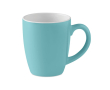 Gekleurde mokken met logo, 300ml kleur blauw