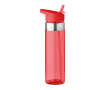Tritan drinkfles met mondstuk en logo kleur rood