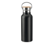 Design thermosfles van rvs, 500ml kleur zwart