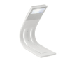 Flexibele leeslamp voor reclame kleur wit