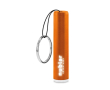 Zaklamp met oplichtend logo kleur oranje