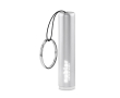 Zaklamp met oplichtend logo kleur zilver