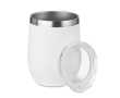 Originele stalen beker kleur wit