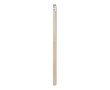 Goedkoop potlood met opdruk en gum kleur hout