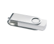 Goedkope en effectieve USB-stick voor reclame kleur wit