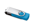 Goedkope en effectieve USB-stick voor reclame kleur turkoois