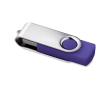 Goedkope en effectieve USB-stick voor reclame kleur paars