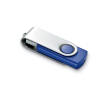 Goedkope en effectieve USB-stick voor reclame kleur koningsblauw