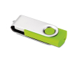 Goedkope en effectieve USB-stick voor reclame kleur limoen groen