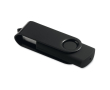 USB-stick met gekleurde beschermcover kleur zwart