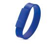 USB-armbanden om te bedrukken kleur blauw