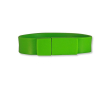 Klassieke USB-armband groen