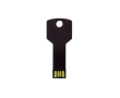 Gepersonaliseerde USB sleutel met logo kleur zwart