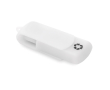 USB-geheugenstick van gerecycled plastic kleur wit