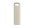 Metalen USB-stick om te bedrukken kleur zilver
