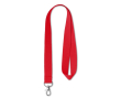 Goedkope keycords met logo voor reclame kleur rood