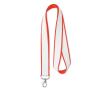 Keycords met satijn om te bedrukken kleur rood