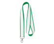 Keycords met satijn om te bedrukken kleur groen