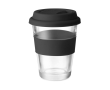 Meeneem koffiebeker van kristal kleur zwart