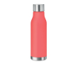Flet met logo en rubberen afwerking kleur rood