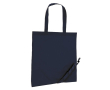 Opvouwbare tas van 190T polyester kleur blauw