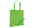 Opvouwbare tas van 190T polyester kleur lichtgroen