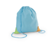 Originele bedrukte rugzakjes voor kinderen kleur lichtblauw